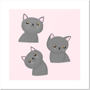 Cute Cats Posters and Art